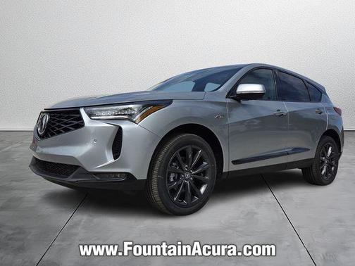 Silver 2026 Acura RDX A-Spec PACKAGE