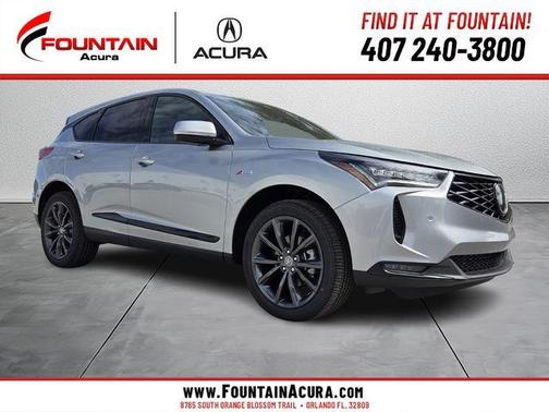 Solar Silver Metallic 2026 Acura RDX A-Spec PACKAGE