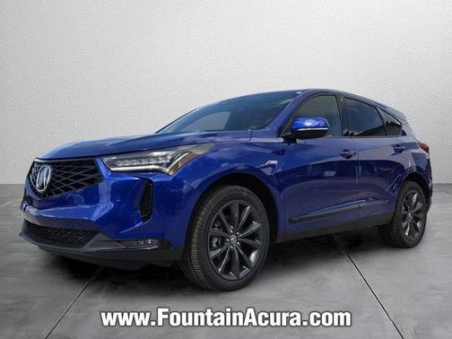 Apex Blue Pearl 2026 Acura RDX A-Spec PACKAGE