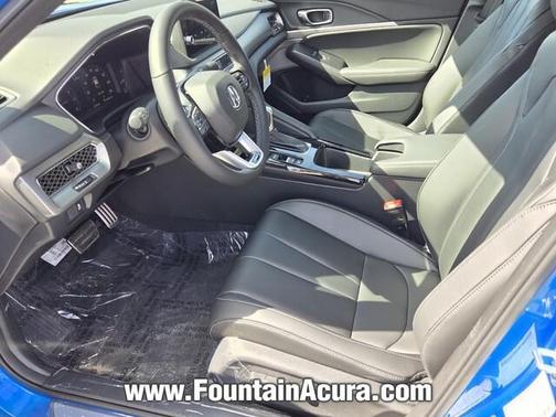 Apex Blue Pearl 2026 Acura Integra w/A-Spec Package