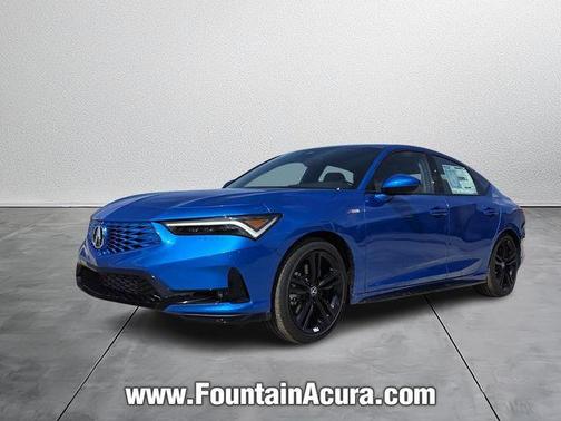 Blue 2026 Acura Integra A-Spec
