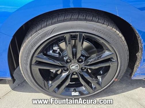 Apex Blue Pearl 2026 Acura Integra w/A-Spec Package