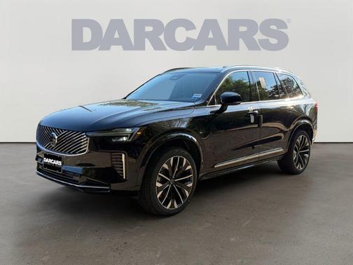 Onyx Black Metallic 2026 Volvo XC90 Plug-In Hybrid Plus, T8 AWD, Electric/Gasoline, Bright, 7 Seats