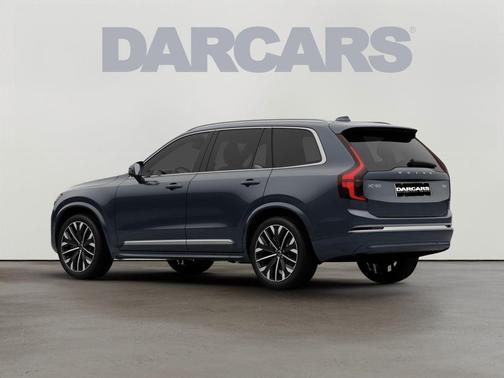 Denim Blue Metallic 2026 Volvo XC90 Plus, B6 AWD Gas (mild hybrid), Gasoline, Bright, 7 Seats