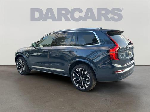 Denim Blue Metallic 2026 Volvo XC90 Plus, B6 AWD Gas (mild hybrid), Gasoline, Bright, 7 Seats