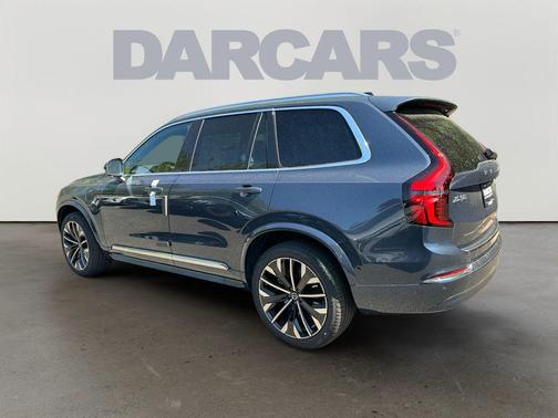 Denim Blue Metallic 2026 Volvo XC90 Plug-In Hybrid Ultra, T8 AWD, Electric/Gasoline, Bright, 7 Seats