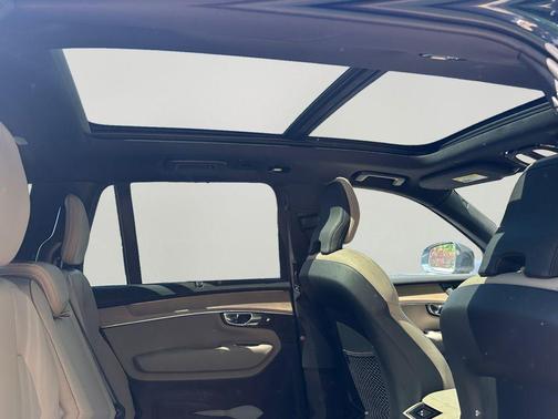 Denim Blue Metallic 2026 Volvo XC90 Plug-In Hybrid Ultra, T8 AWD, Electric/Gasoline, Bright, 7 Seats