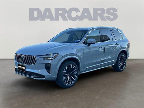 Vapour Grey Metallic 2026 Volvo XC90 Plus, B6 AWD Gas (mild hybrid), Gasoline, Bright, 7 Seats
