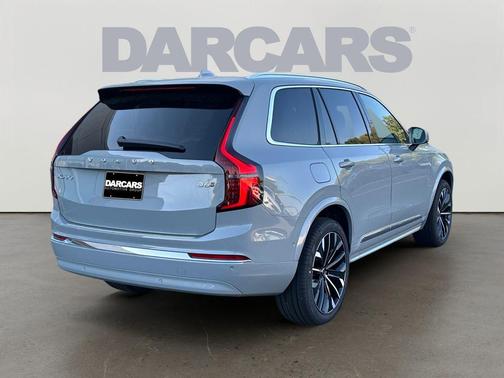 Vapour Grey Metallic 2026 Volvo XC90 Plus, B6 AWD Gas (mild hybrid), Gasoline, Bright, 7 Seats