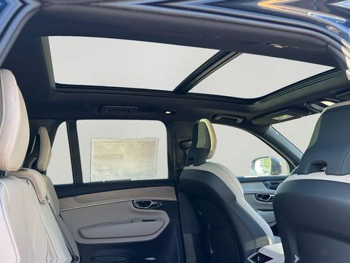 Denim Blue Metallic 2026 Volvo XC90 Plus, B6 AWD Gas (mild hybrid), Gasoline, Bright, 7 Seats