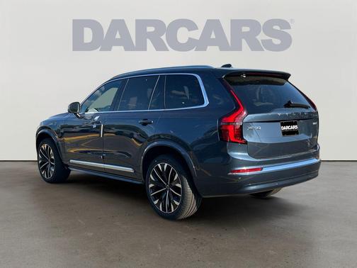 Denim Blue Metallic 2026 Volvo XC90 Plus, B6 AWD Gas (mild hybrid), Gasoline, Bright, 7 Seats