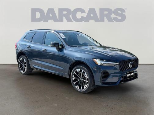 Denim Blue Metallic 2026 Volvo XC60 Plug-In Hybrid Ultra, T8 AWD Electric/Gasoline, Dark