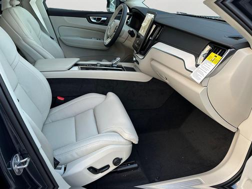 Denim Blue Metallic 2026 Volvo XC60 Plug-In Hybrid Ultra, T8 AWD Electric/Gasoline, Dark