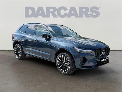 Denim Blue Metallic 2026 Volvo XC60 Plug-In Hybrid Ultra, T8 AWD Electric/Gasoline, Dark