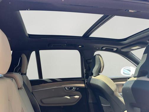 Crystal White Pearl 2026 Volvo XC90 Plus, B6 AWD Gas (mild hybrid), Gasoline, Bright, 7 Seats