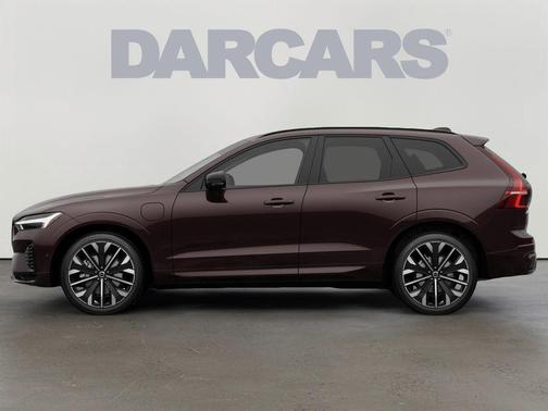Mulberry Metallic 2026 Volvo XC60 Plug-In Hybrid Ultra, T8 AWD Electric/Gasoline, Dark
