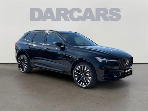 Onyx Black Metallic 2026 Volvo XC60 Plug-In Hybrid Ultra, T8 AWD Electric/Gasoline, Dark