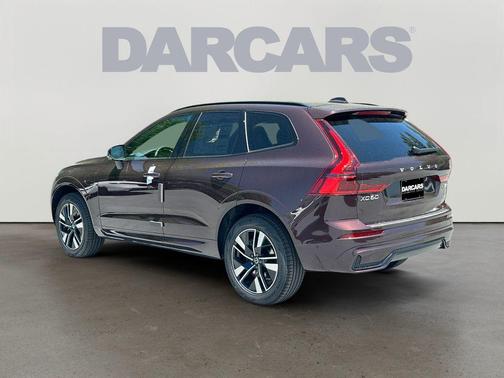Mulberry Metallic 2026 Volvo XC60 Plug-In Hybrid Plus, T8 AWD Electric/Gasoline, Dark