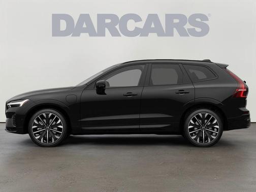 Onyx Black Metallic 2026 Volvo XC60 Plug-In Hybrid Ultra, T8 AWD Electric/Gasoline, Dark