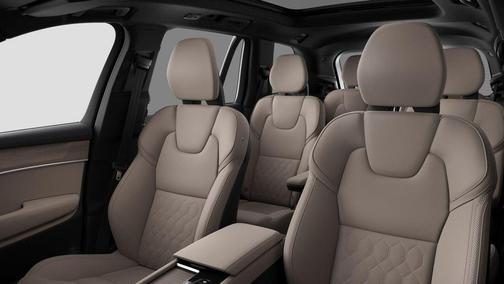 Denim Blue Metallic 2026 Volvo XC90 Plus, B6 AWD Gas (mild hybrid), Gasoline, Bright, 6 Seats