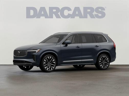 Denim Blue Metallic 2026 Volvo XC90 Plus, B6 AWD Gas (mild hybrid), Gasoline, Bright, 6 Seats
