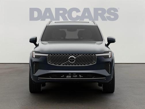 Denim Blue Metallic 2026 Volvo XC90 Plus, B6 AWD Gas (mild hybrid), Gasoline, Bright, 6 Seats