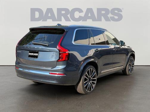 Denim Blue Metallic 2026 Volvo XC90 Plus, B6 AWD Gas (mild hybrid), Gasoline, Bright, 7 Seats