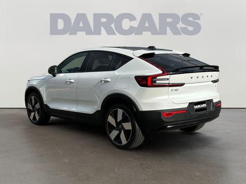 Crystal White Metallic 2023 Volvo C40 Recharge Pure Electric Twin Ultimate