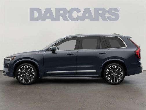 Denim Blue Metallic 2026 Volvo XC90 Ultra, B6 AWD Gas (mild hybrid), Gasoline, Bright, 7 Seats
