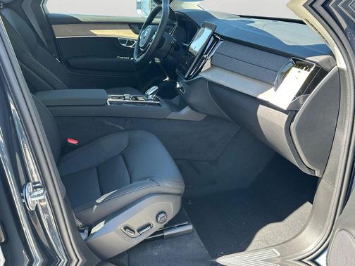 Denim Blue Metallic 2026 Volvo XC90 Plug-In Hybrid Plus, T8 AWD, Electric/Gasoline, Bright, 7 Seats