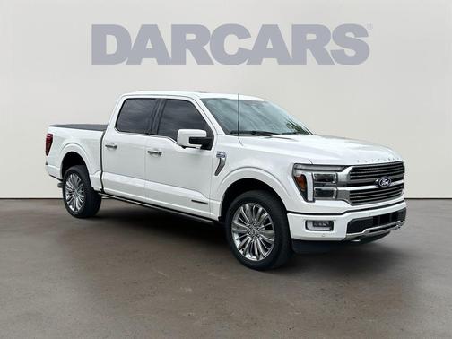Star White Metallic Tri-Coat 2024 Ford F-150 Platinum