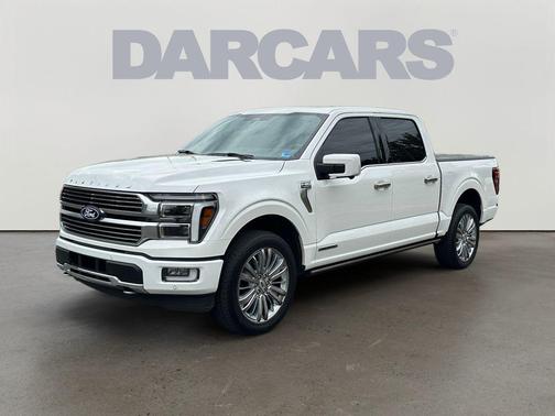 Star White Metallic Tri-Coat 2024 Ford F-150 Platinum