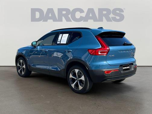 Fjord Blue Metallic 2025 Volvo XC40 B5 Plus Dark Theme