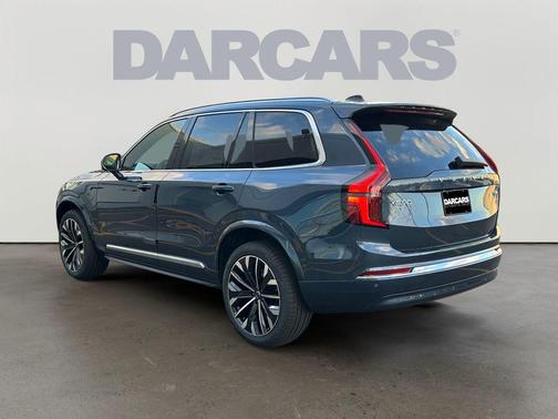 Denim Blue Metallic 2026 Volvo XC90 Plug-In Hybrid Ultra, T8 AWD, Electric/Gasoline, Bright, 7 Seats