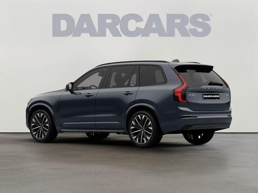 Denim Blue Metallic 2026 Volvo XC90 Ultra Dark Theme, B6 AWD Gas (mild hybrid), Gasoline, 7 Seats