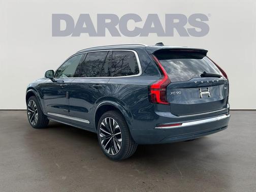 Denim Blue Metallic 2026 Volvo XC90 Ultra, B6 AWD Gas (mild hybrid), Gasoline, Bright, 7 Seats