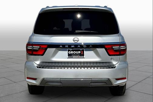 Brilliant Silver Metallic 2024 Nissan Armada SL 2WD