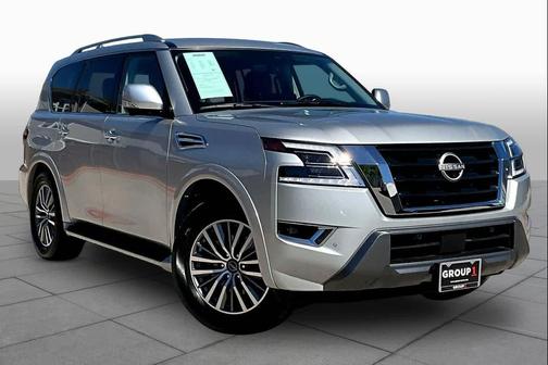 Brilliant Silver Metallic 2024 Nissan Armada SL 2WD