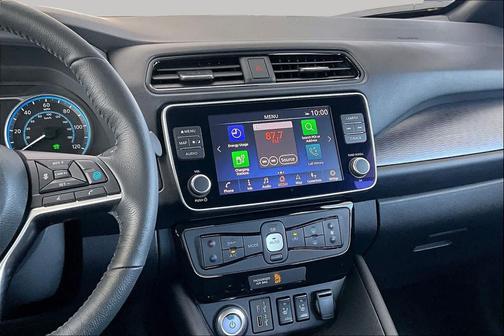 Pearl White Tricoat 2025 Nissan Leaf SV PLUS