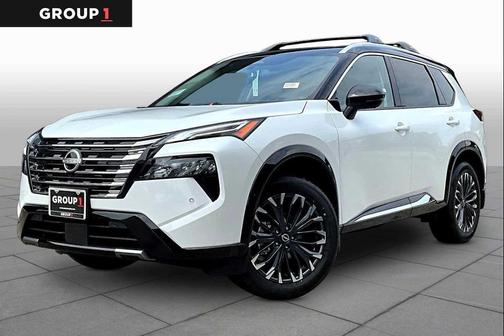 White 2026 Nissan Rogue Platinum
