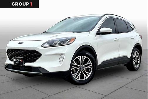 Star White Metallic Tri-Coat 2020 Ford Escape SEL