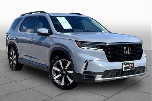 Sonic Gray Pearl 2025 Honda Pilot Touring 8-Passenger