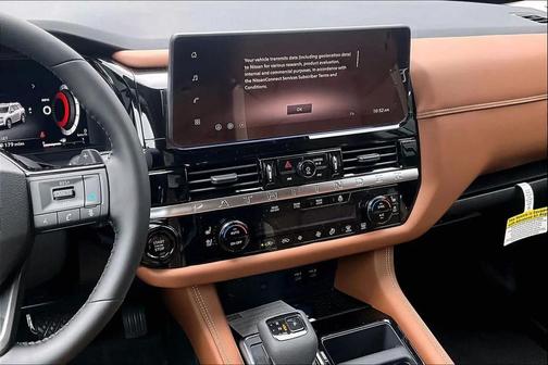 Gray 2026 Nissan Pathfinder Platinum