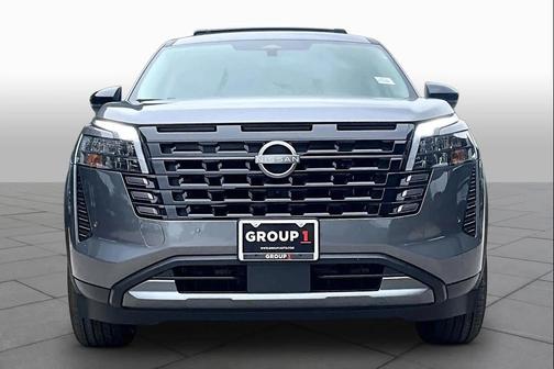 Gray 2026 Nissan Pathfinder Platinum