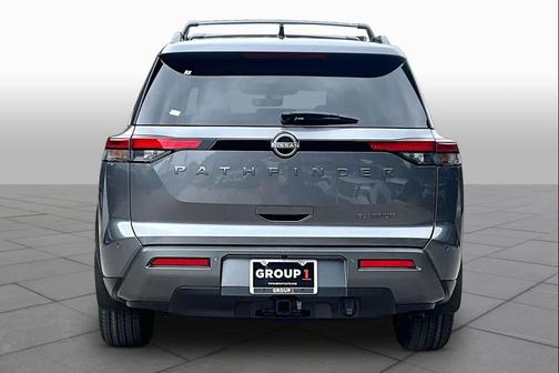 Gray 2026 Nissan Pathfinder Platinum