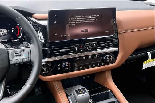 Gray 2026 Nissan Pathfinder Platinum