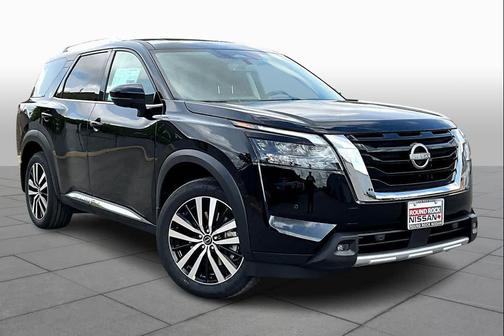 Super Black 2025 Nissan Pathfinder Platinum 4WD