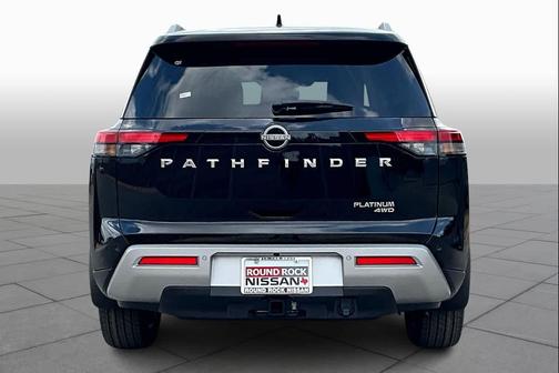 Super Black 2025 Nissan Pathfinder Platinum 4WD