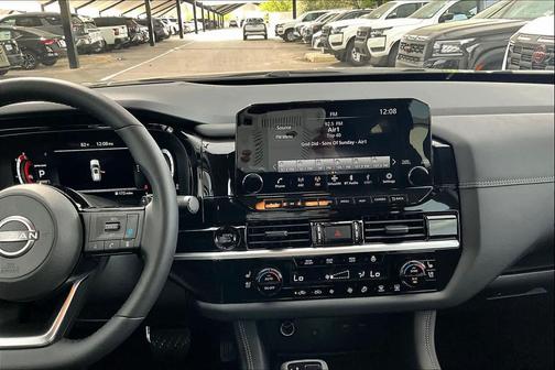 Super Black 2025 Nissan Pathfinder Platinum 4WD