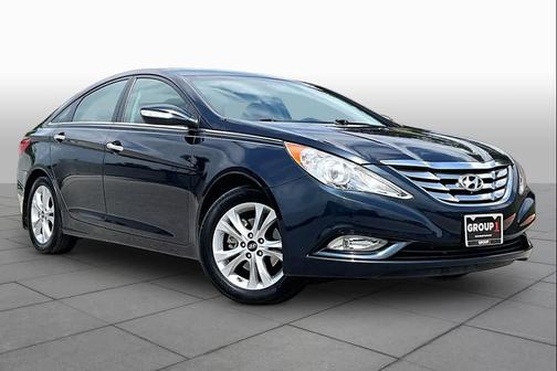 Pacific Blue Pearl 2013 Hyundai SONATA Limited